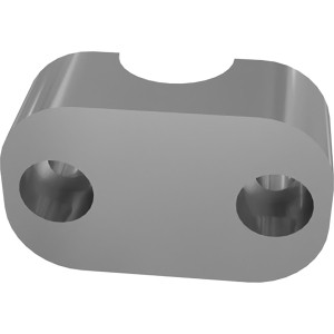 Genie Lift Part # 121218GT - CLAMP HALF,#12 TUBE, EA