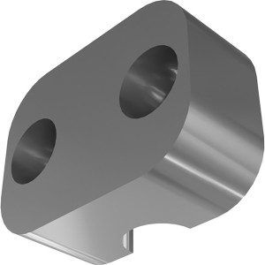 Genie Lift Part # 121219GT - CLAMP HALF,#8 TUBE, EA