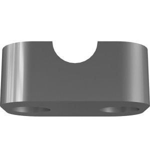 Genie Lift Part # 121219GT - CLAMP HALF,#8 TUBE, EA