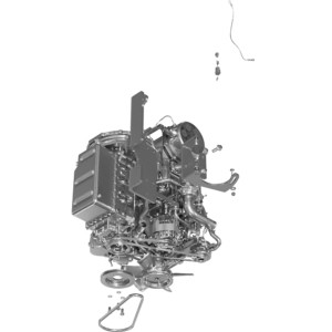 Genie Lift Part # 1254883GT - OPT,GEN BD 3500W 110/60 S80P4, EA