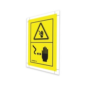 Genie Lift Part # 1256425GT - DECAL, DANGER, ELECTROCUTION HAZARD, SYMBOL, EA
