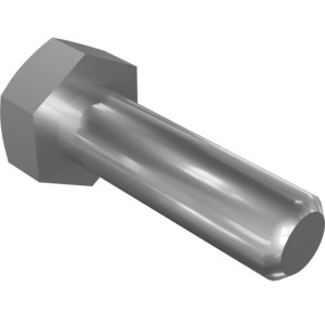 Genie Lift Part # 1256450GT - SCREW,HHC,M6-1.0X20,DIN933,10.9,ZAB, EA