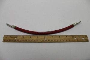 Genie Lift Part # 1257054GT - CABLE ASSY., BATT. 11.5" RED, EA
