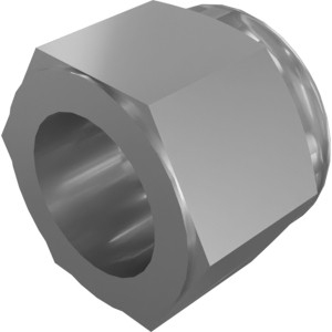 Genie Lift Part # 1257074GT - NUT, NYLOCK, 1/2-13, GR8, ZINC FINISH, NE, EA