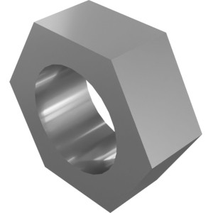 Genie Lift Part # 1257225GT - NUT,JAM,3/8-24,A,ZAG, EA