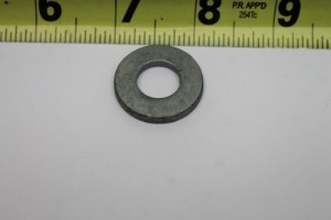 Genie Lift Part # 1257466GT - WASHER, FLAT, SAE, .5, GRADE 9, 0.521" X 1.385", ECOGUARD FINISH, EA