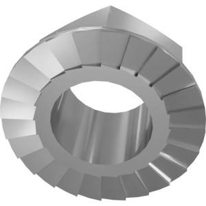 Genie Lift Part # 1257628GT - NUT,SERRATED,3/8-16,ZAG, EA