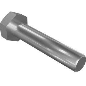 Genie Lift Part # 1257707GT - SCREW,HHC,M10-1.5X50,DIN931,10.9,ZAB, EA