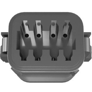 Genie Lift Part # 1258768GT - CONN, PLUG 8 WAY, BLOCKED GROMMET, EA