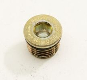 Genie Lift Part # 1260124GT - PLUG, 6 SAE, TAPERED, BUNA, EA