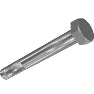 Genie Lift Part # 1262219GT - SCREW,HHC,M8-1.25X65,DIN931,10.9, EA