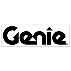 Genie Lift Part # 1263430GT - DECAL,COSMETIC,GENIE,16",BLUE, EA