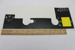 Genie Lift Part # 1263556GT - DECAL, GROUND CONTROL, Z135, EA