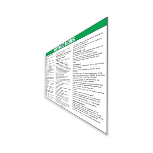 Genie Lift Part # 1264066GT - DECAL, INSTRUCTIONS, AL5HT T4, EA