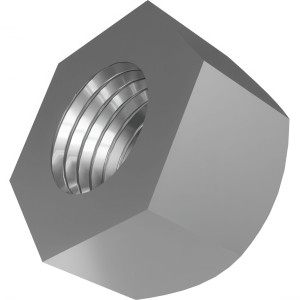 Genie Lift Part # 139441GT - NUT,HEX,JAM,3/8-24, LEFT HAND, EA