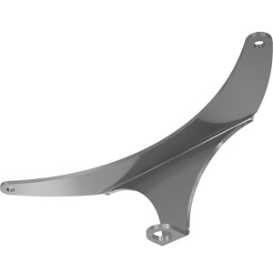 Genie Lift Part # T113669GT - FORMING, BRKT, RAD MOUNT, REAR, EA