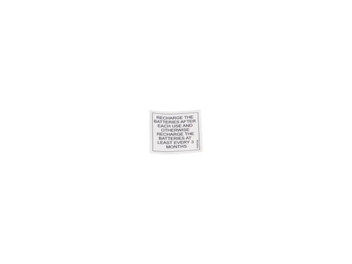 JLG Part # 07202100 | STICKER LITHIUM, EA