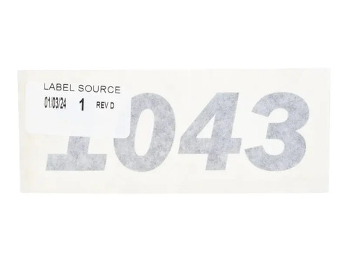 JLG Part # 1001172961 | DECAL,JLG 1043 CAB, EA