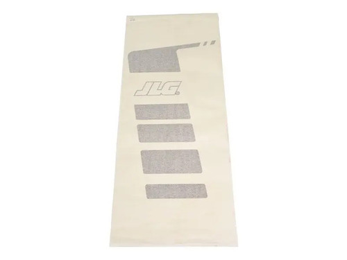 JLG Part # 1001179378 | DECAL,REAR FRAME STRIPE,LH, EA
