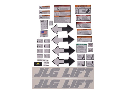JLG Part # 1001198652 | KIT,(SERVICE) E300A/AJ/AJP DEC, EA