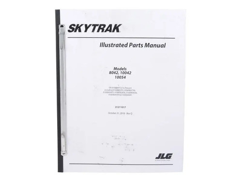 JLG Part # 31211017 | 8042, 10042/54 PARTS MNL T4F, EA