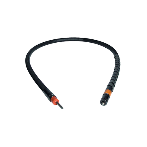 Compact view of the Wacker Neuson SMOS Flex Shaft, showing its short 1.5-foot length coiled neatly.