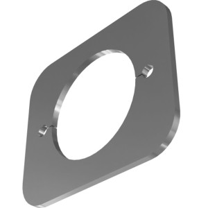 Genie Lift Part # 1254172GT - PLT,RECESSED PLUG BACKING, GS6, EA