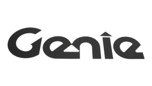 Genie Lift Part # 1258176GT - DECAL,COSMETIC,10" GENIE BLACK, EA