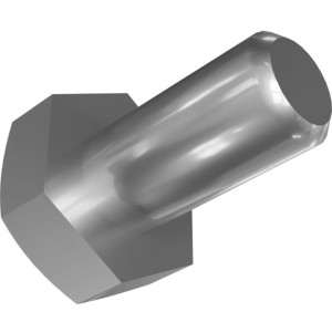 Genie Lift Part # 1268953GT - SCREW,HHC,1/4-20X.50,8,ZAG, EA