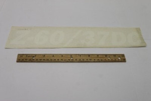 Genie Lift Part # 1269261GT - DECAL, COSMETIC, Z-60/37DC, EA