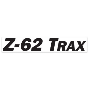 Genie Lift Part # 1272893GT - DECAL ,COSM, Z62 TRAX, EA