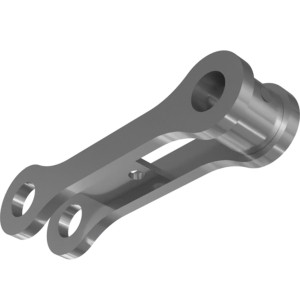 Genie Lift Part # 1273838GT - ASSEMBLY,PLAT LINK,LOWER,BRNGS, EA