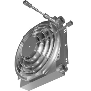 Genie Lift Part # 147816GT - OILCOOLER W/FAN,12VDC, EA