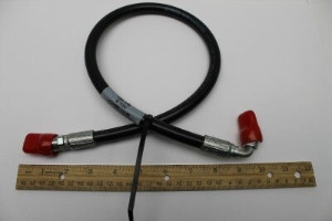Genie Lift Part # 49117-2691GT - HOSE ASSY, 1/4, 90D FEM, STR FEM, EA