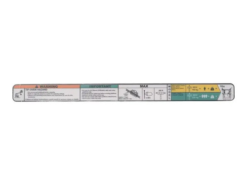 JLG Part # 1001116421 | DECAL,CABLE LADDER CARRIER, EA