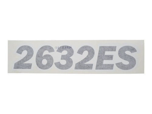 JLG Part # 1001178304 | DECAL,2632ES MODEL DESIGN., EA