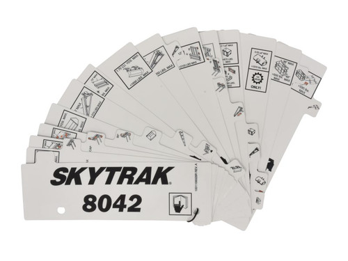 JLG Part # 1001199508 | LOAD,BOOKLET 8042, ANSI, EA