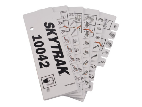 JLG Part # 1001211873 | LOAD,BOOKLET 10042, ANSI, EA