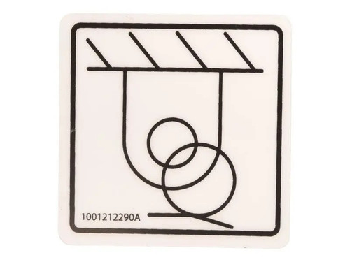 JLG Part # 1001212290 | DECAL, TIE DOWN, EA