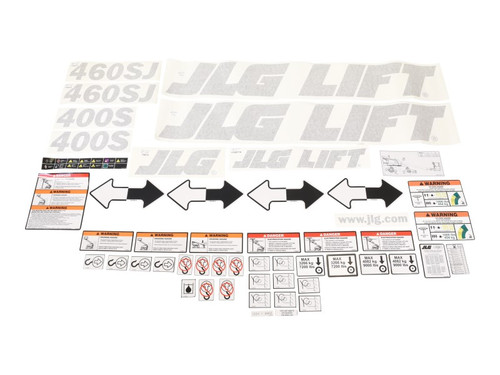 JLG Part # 1001213066 | KIT,400S/460SJ MACHINE DECAL, EA