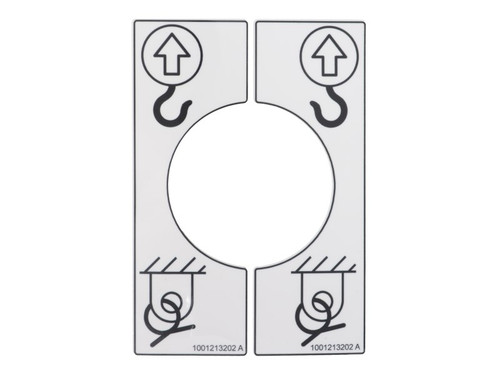 JLG Part # 1001213202 | DECAL,TIE DOWN AND LIFTING, EA