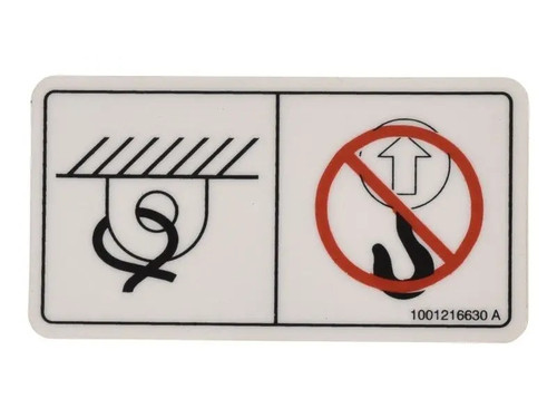 JLG Part # 1001216630 | DECAL,TIE DOWN/NO LIFT, EA