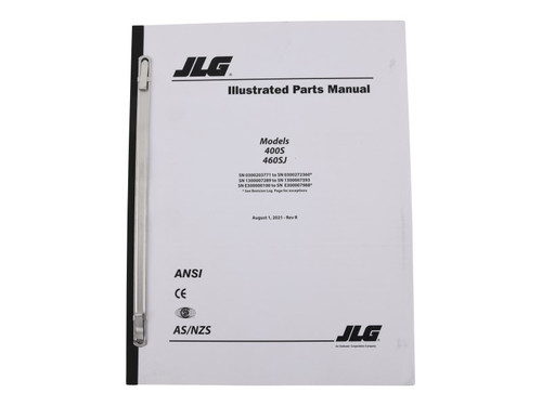 JLG Part # 3121672 | 400S GBL PARTS, EA