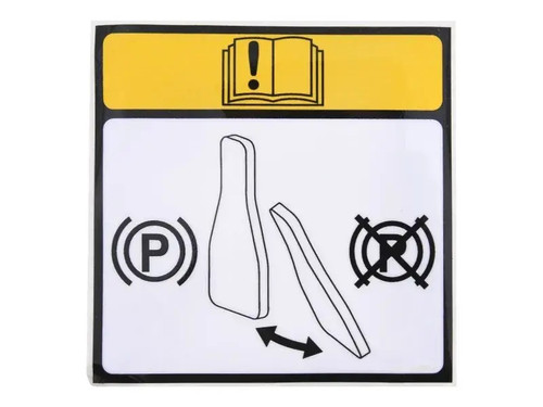 JLG Part # AU1111 | DECAL, RELEASE VALVE T1010, EA