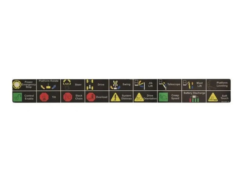 JLG Part # AU2201 | DECAL,LEGEND PLF, EA