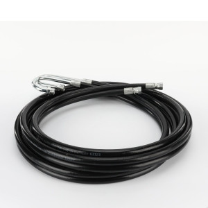 Genie Lift Part # 04.0605.1817GT - TWIN HOSE 1/2 6150-6100 SP.F. TO 180° SF 13/16"-16 ORFS, EA