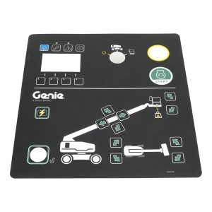 Genie Lift Part # 1258950GT - OVERLAY GROUND CONTROLS S-BOOM, EA