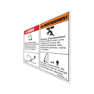 Genie Lift Part # 1259709FRGT - DECAL,2 DECAL COMBO, EA