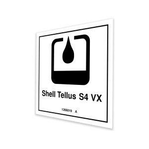 Genie Lift Part # 1266019GT - DECAL, LABEL, SHELL TELLUS, EA