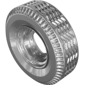 Genie Lift Part # 1267785GT - TIRE/WH ASSY,9 LG,REPNEU,NS, EA